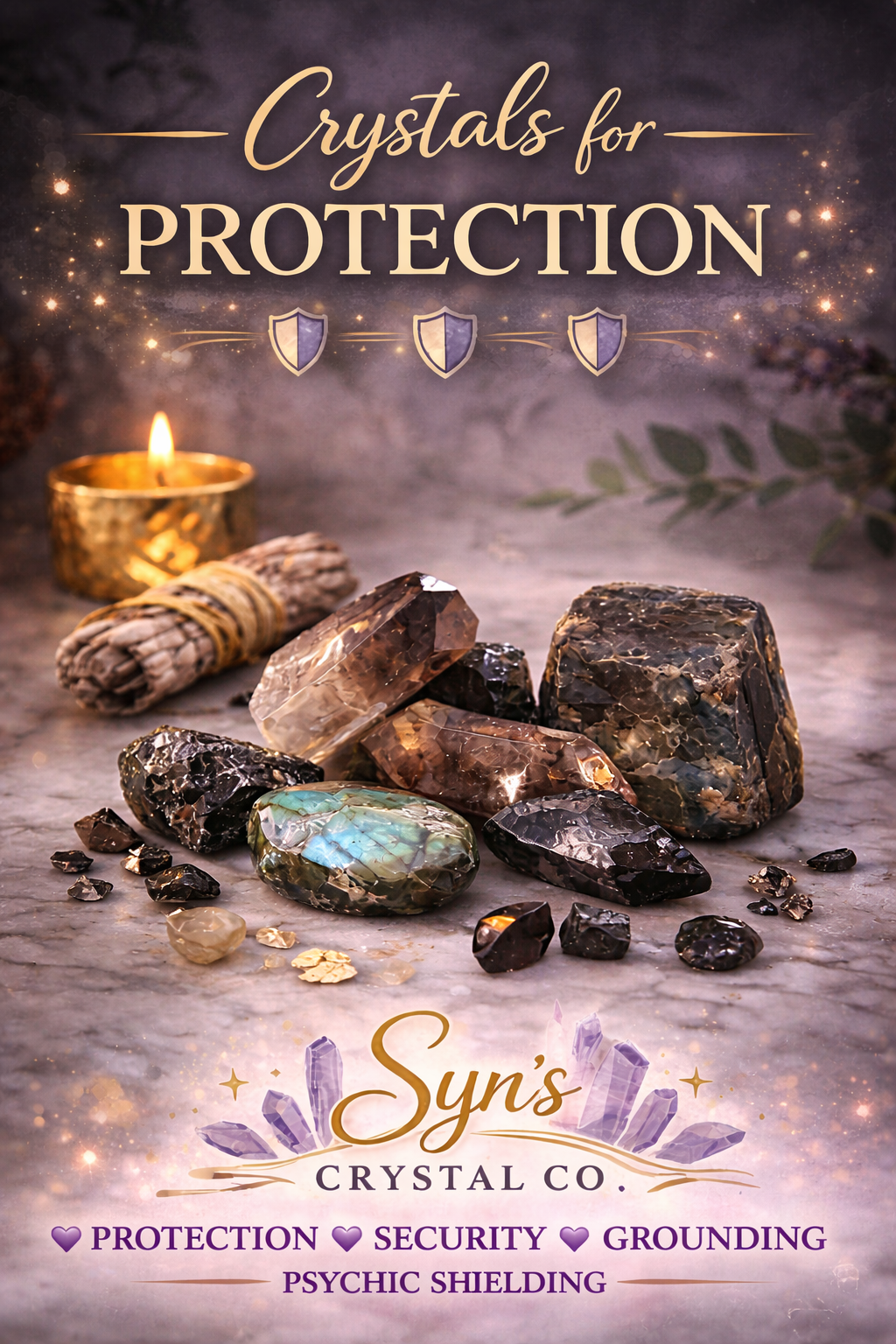 Crystals for Protection