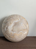Syn's Crystal Co Druzy Sphere featuring sparkling, textured mineral surface in natural mineral tones.
