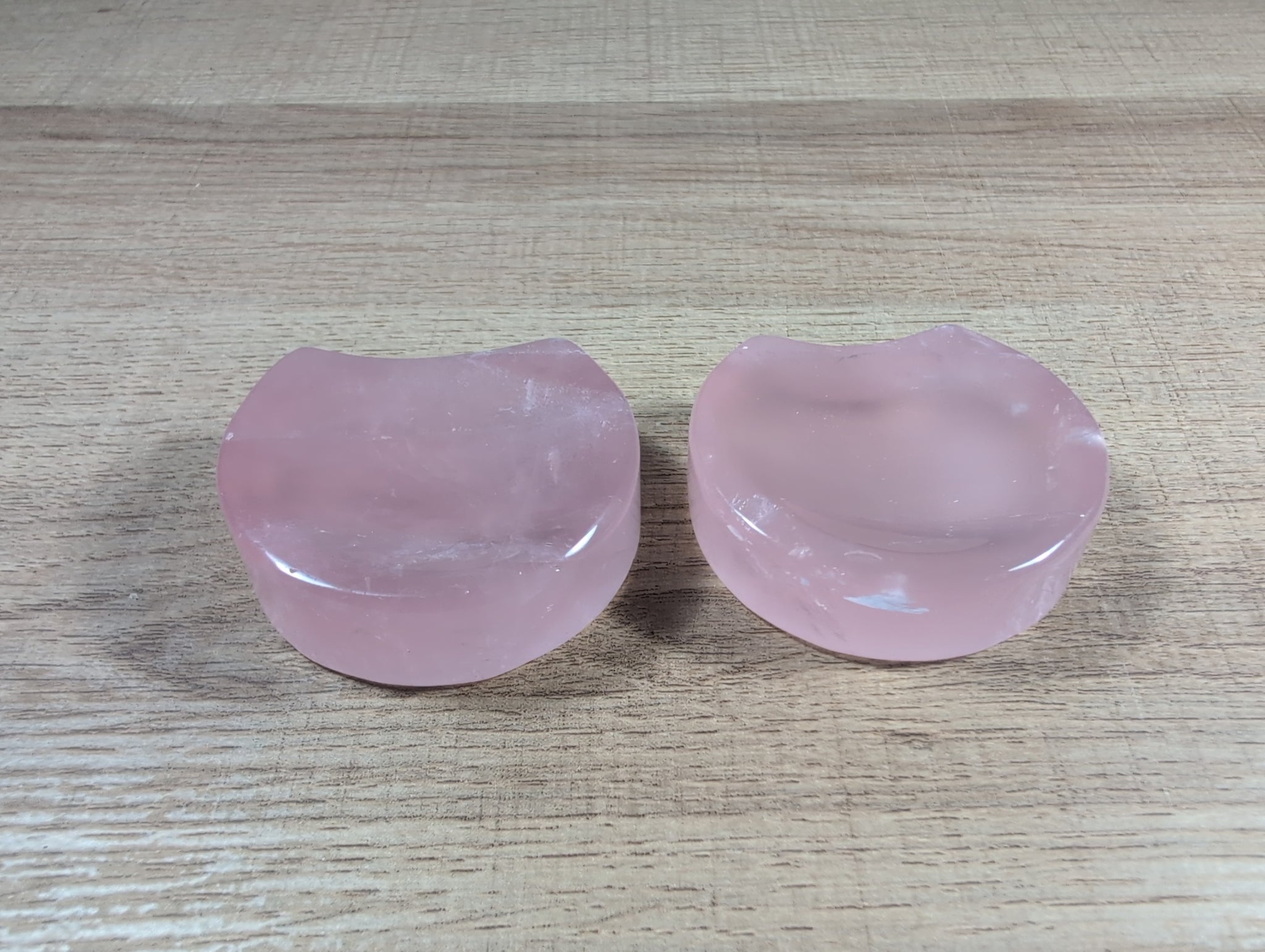 Shaped Rose Quartz Bowl