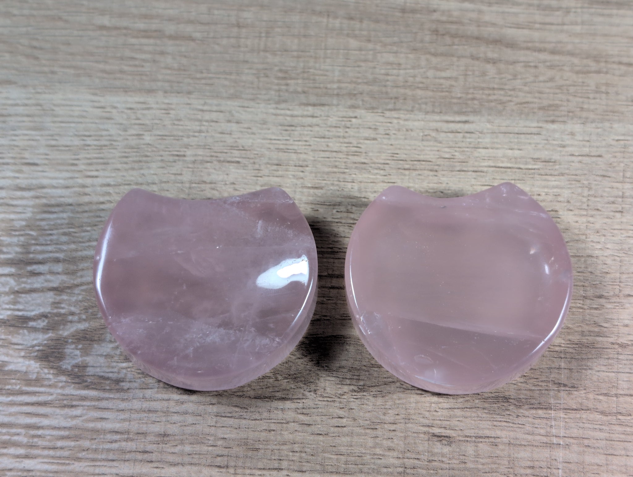 Shaped Rose Quartz Bowl